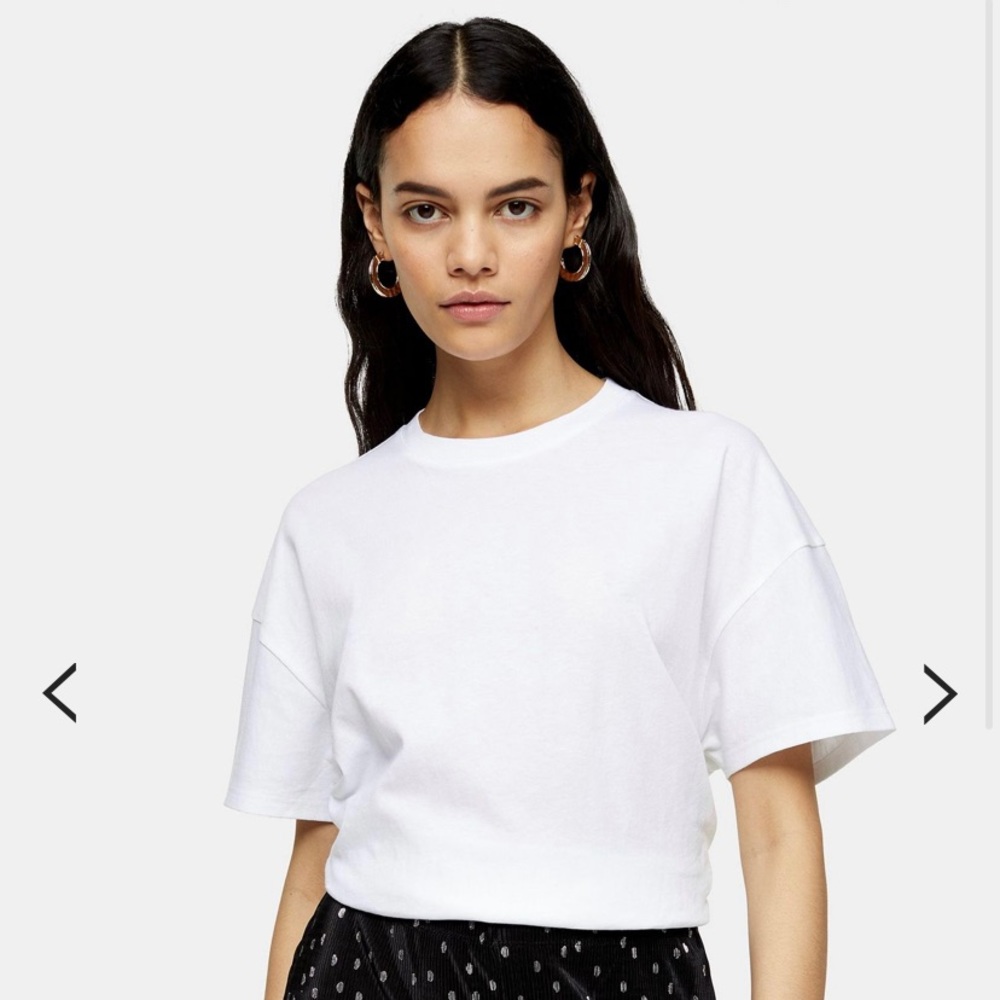 NWT Topshop cropped t-shirt